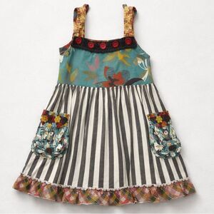 Matilda Jane you & me zephyr knot multi pattern jumper EUC size 6